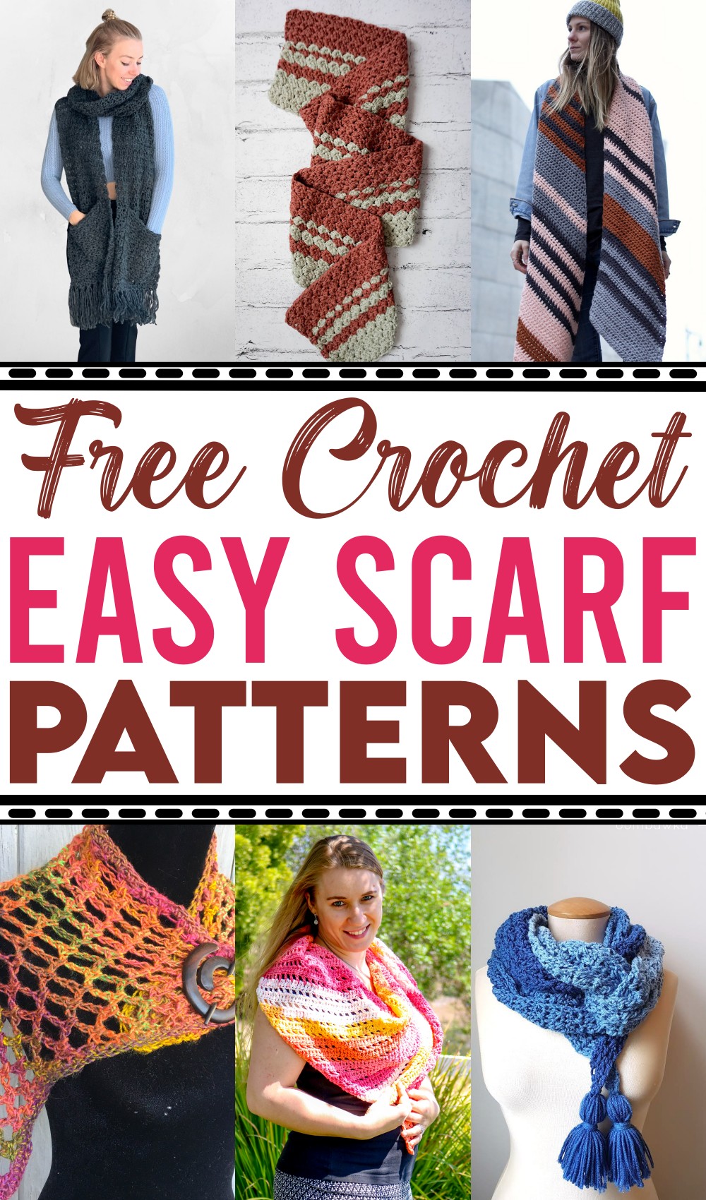 Free Crochet Scarf Patterns 1