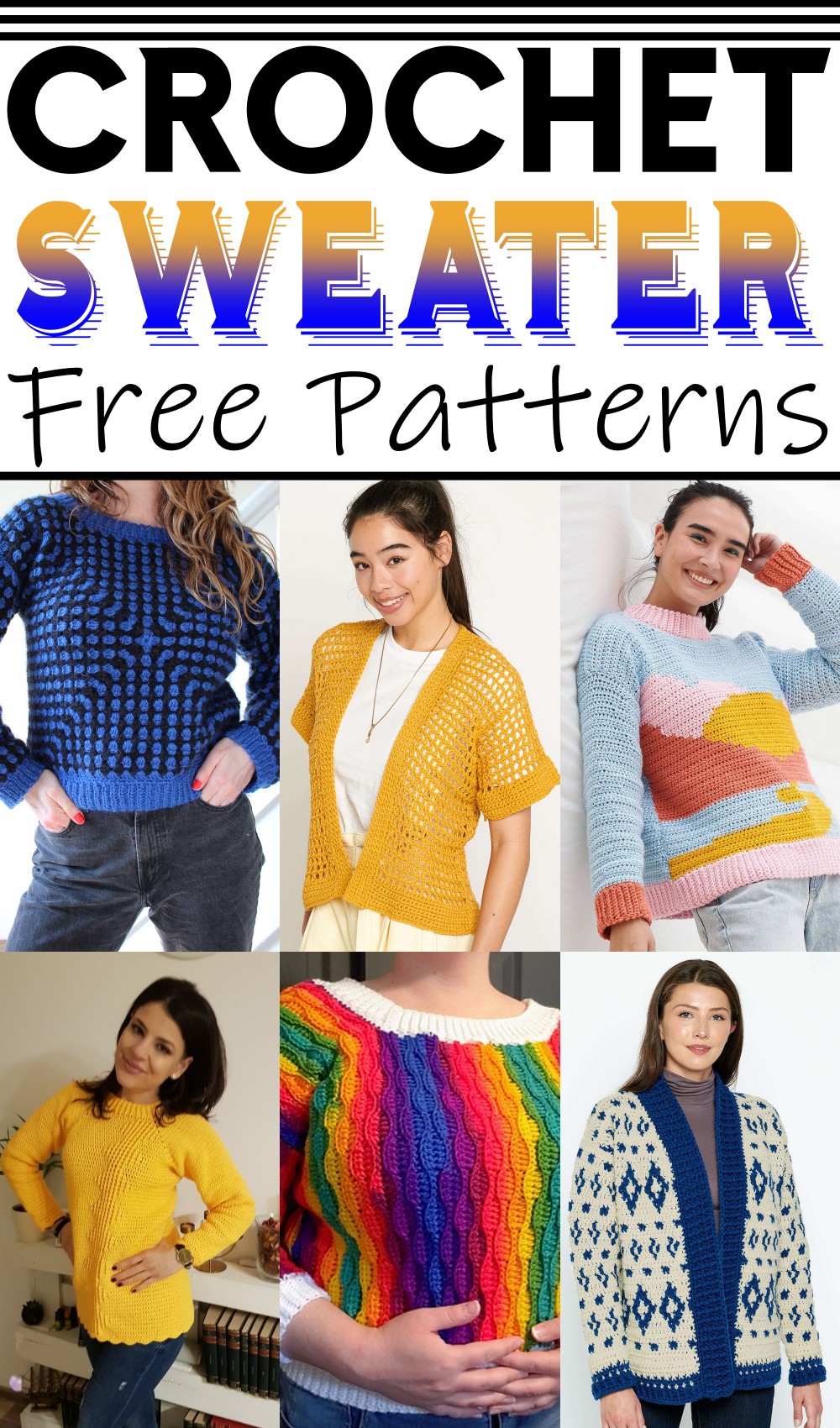 Free Crochet Sweater Patterns