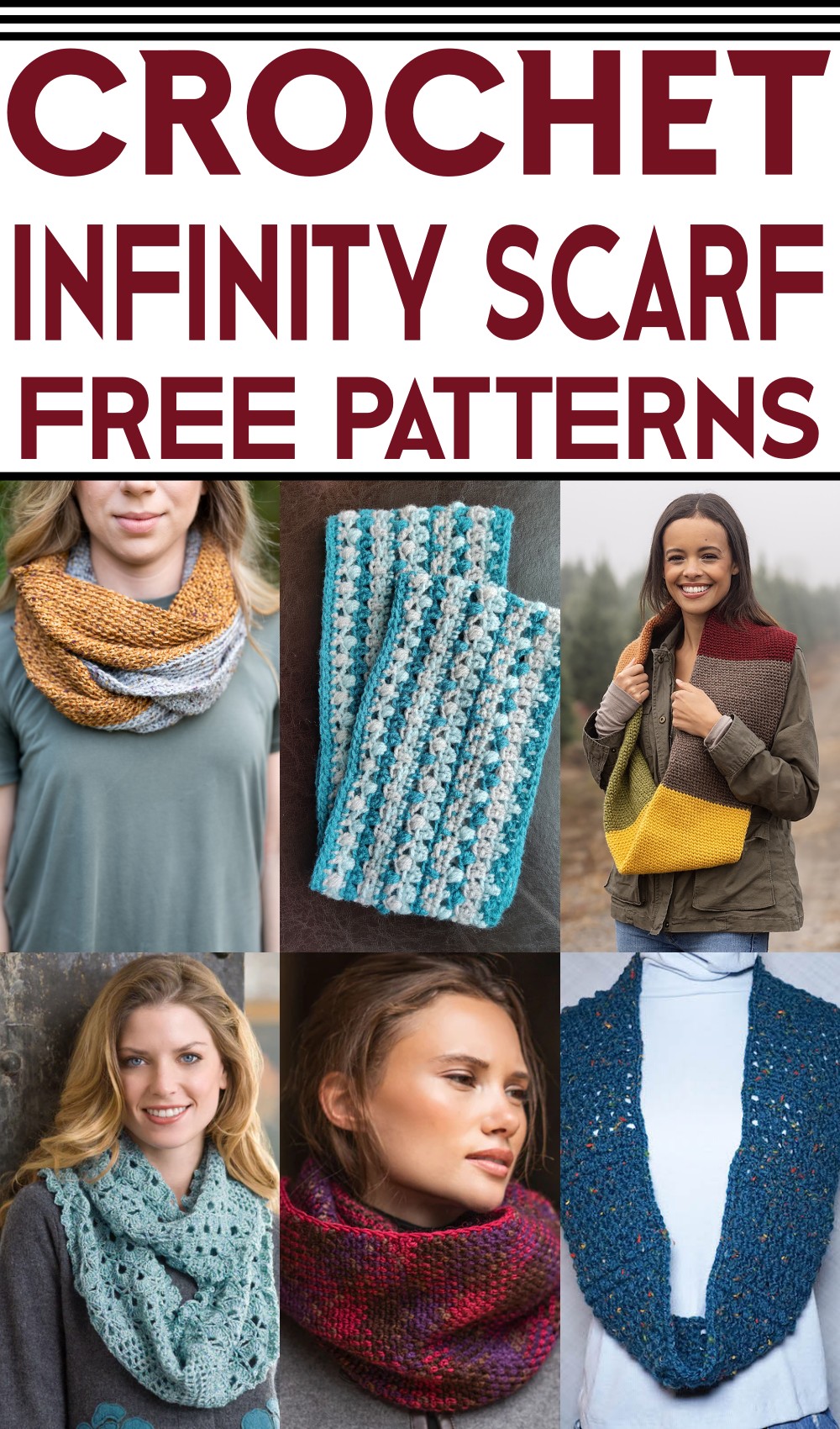 Infinity Scarf Crochet Patterns