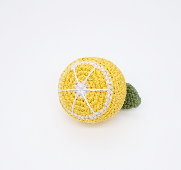Crochet Amigurumi Lemon Half Pattern