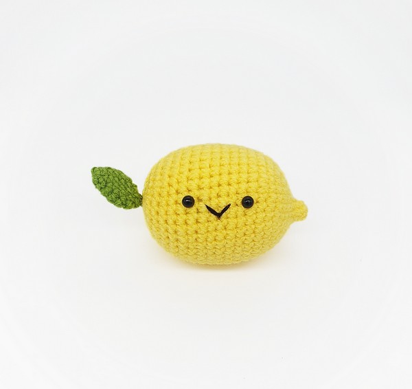 Crochet Amigurumi Lemon Pattern