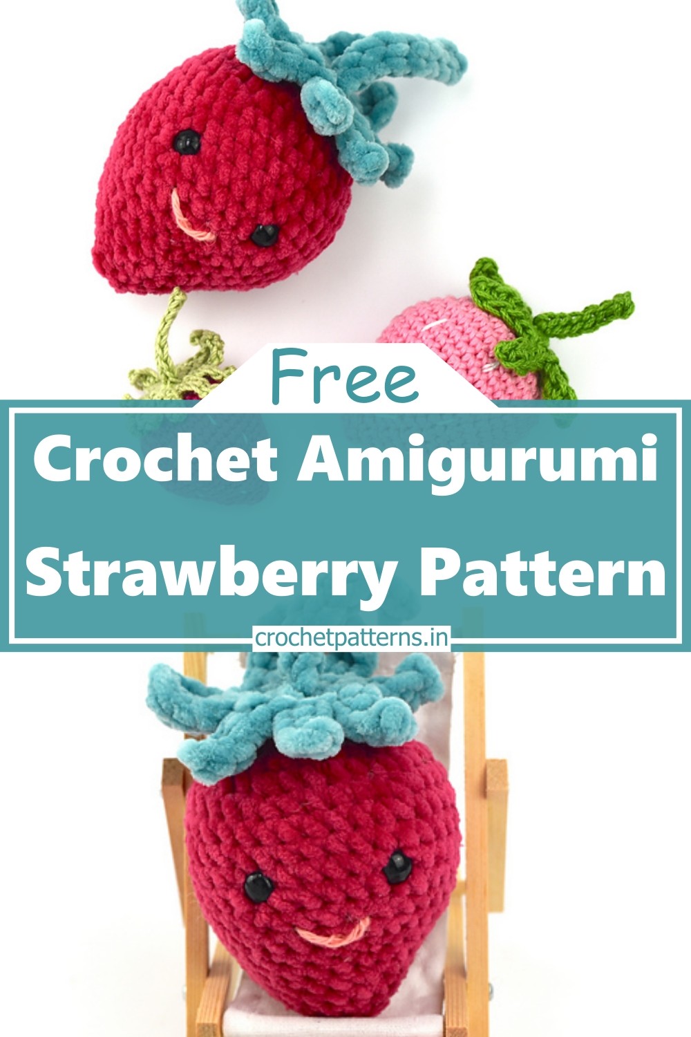 Crochet Amigurumi Strawberry Pattern