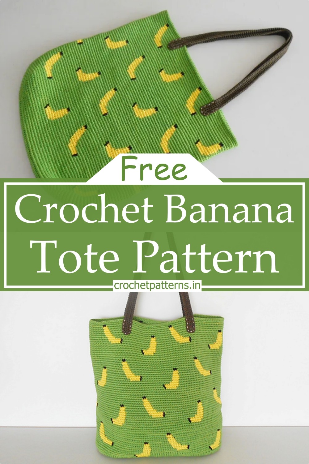 Crochet Banana Tote Pattern
