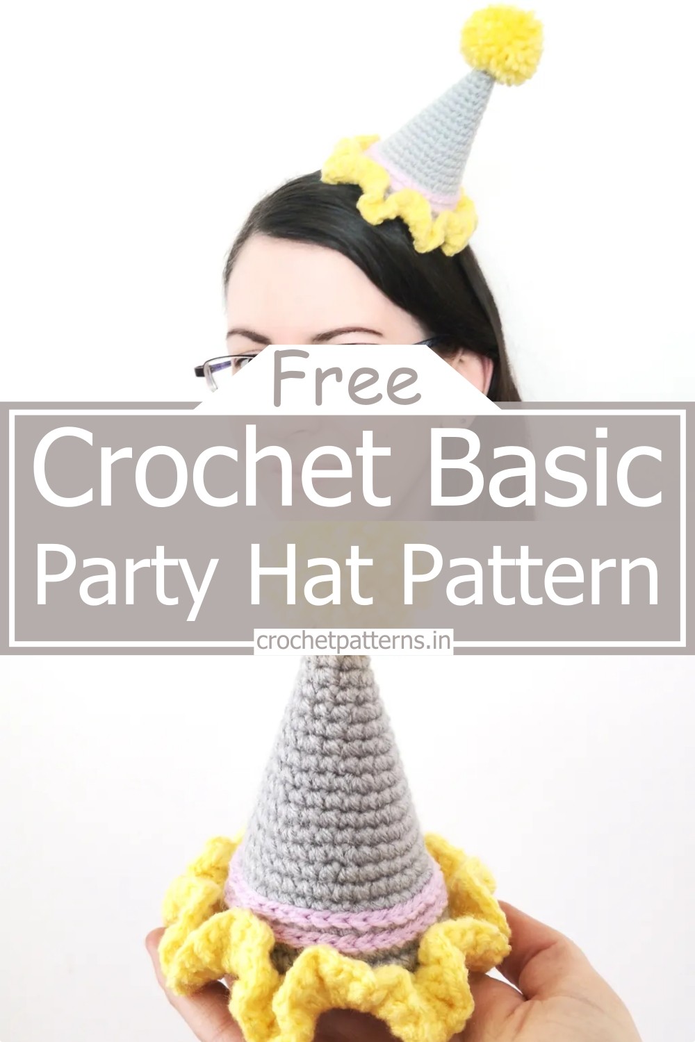 Crochet Basic Party Hat Pattern 