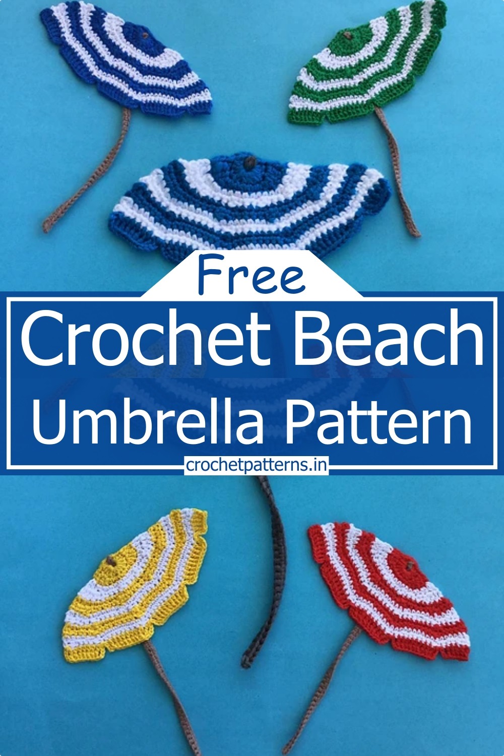 Crochet Beach Umbrella Pattern