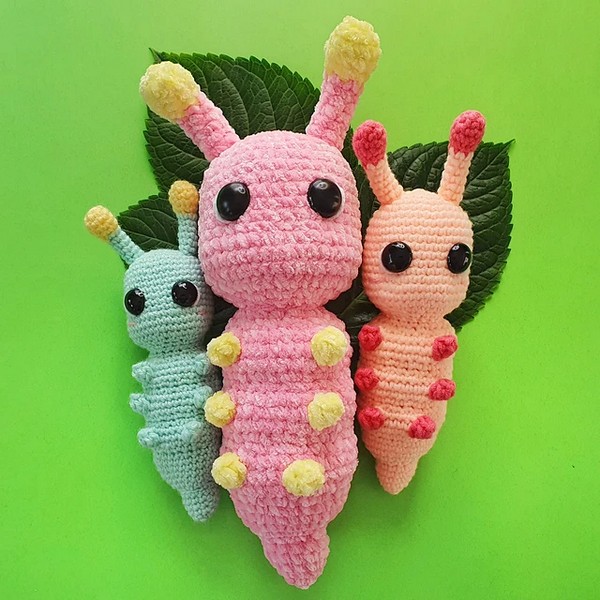 Crochet Caterpillar Pattern