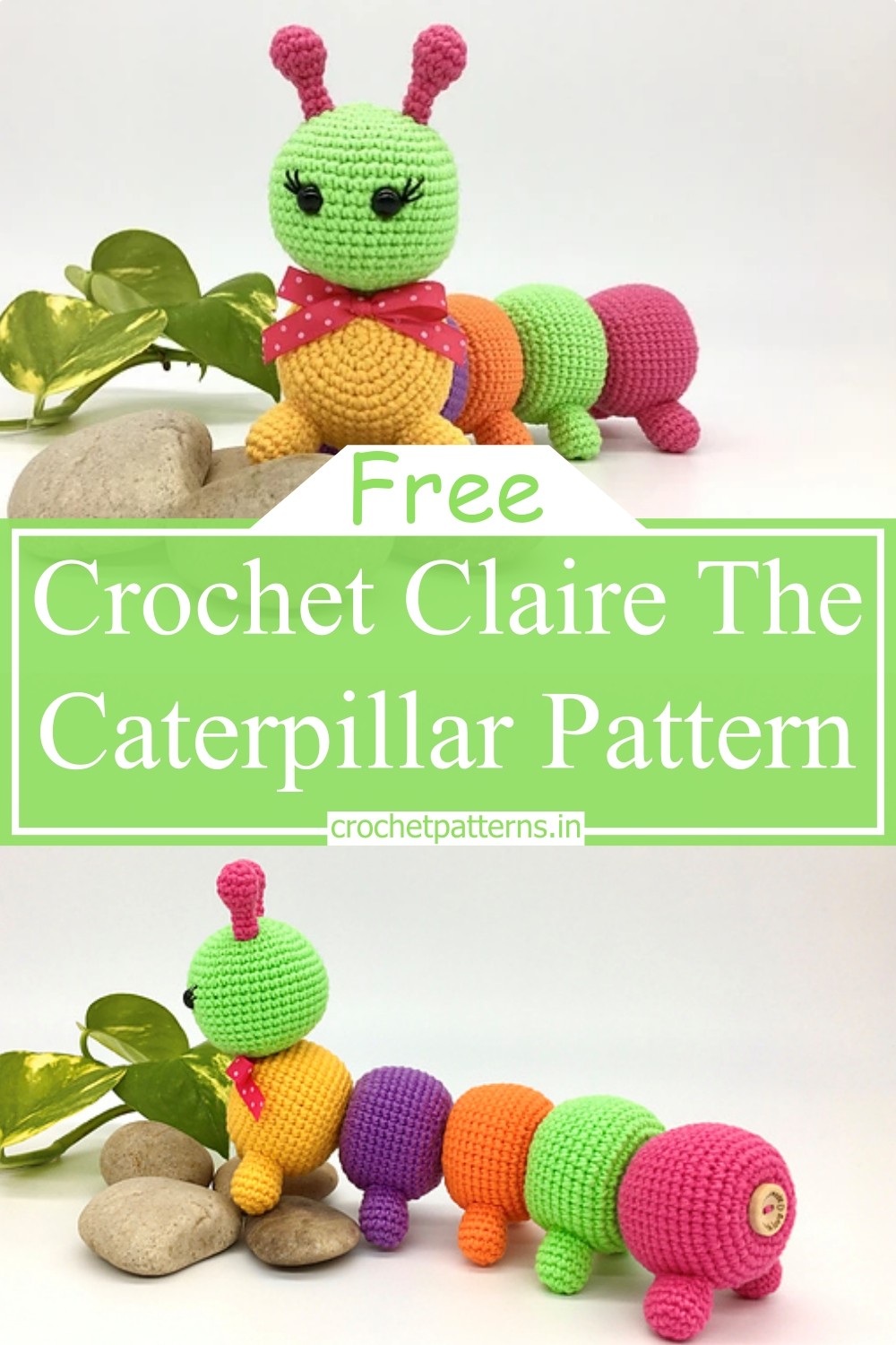 Crochet Claire The Caterpillar Pattern