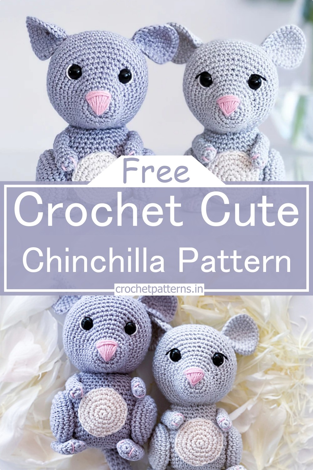 Crochet Cute Chinchilla Pattern