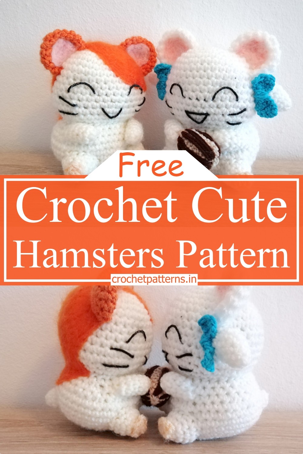 Crochet Cute Hamsters Pattern