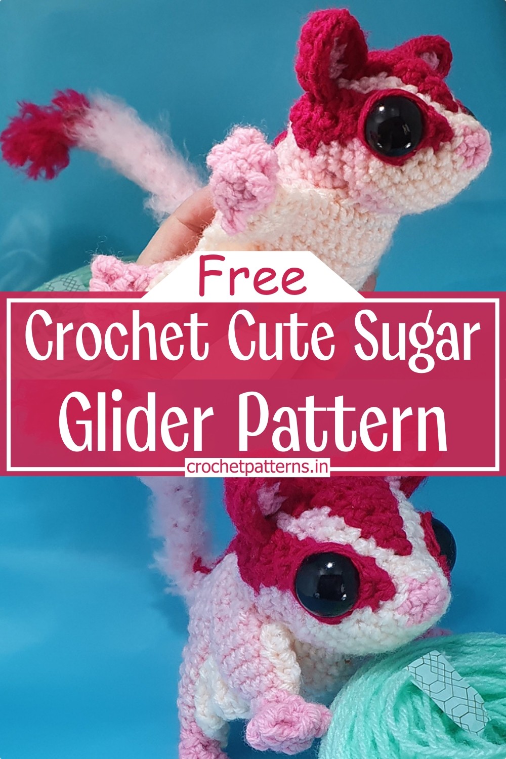 Crochet Cute Sugar Glider Pattern