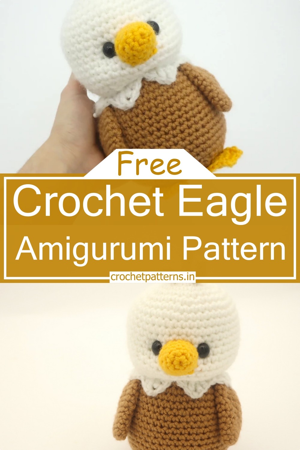 Crochet Eagle Amigurumi Pattern