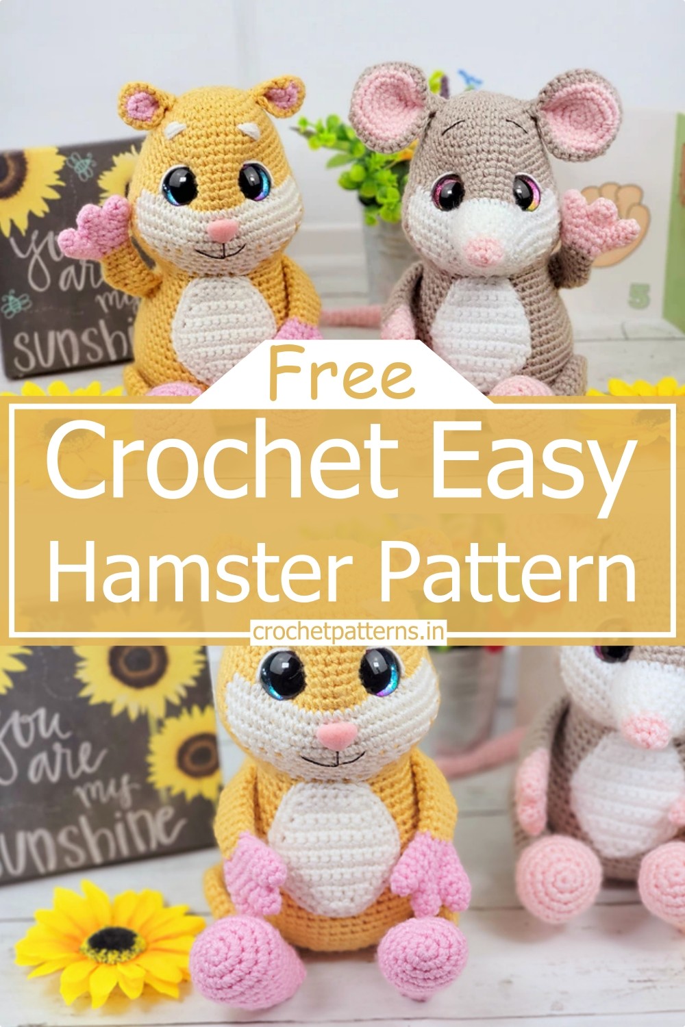 Crochet Easy Hamster Pattern