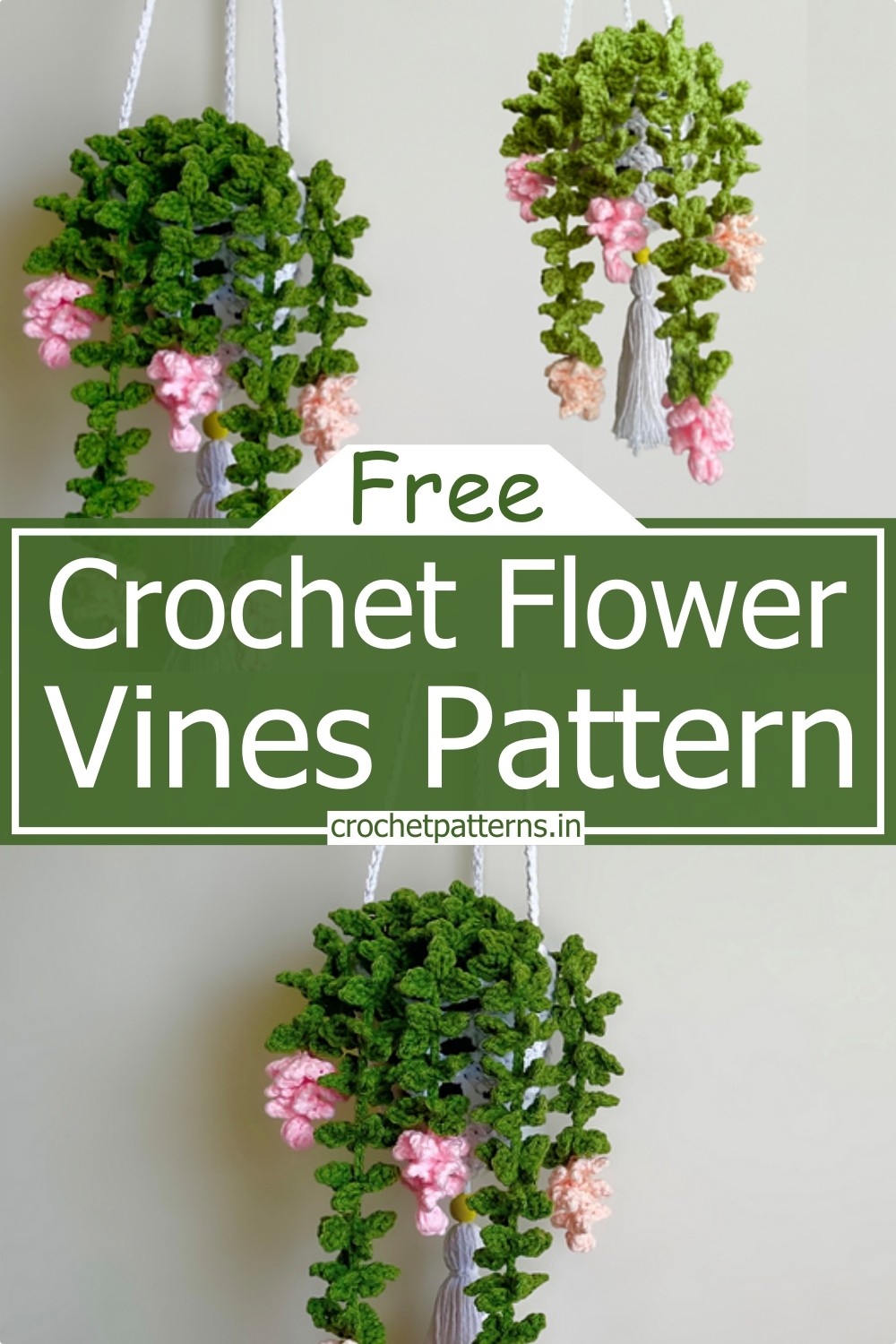 Crochet Flower Vines Pattern
