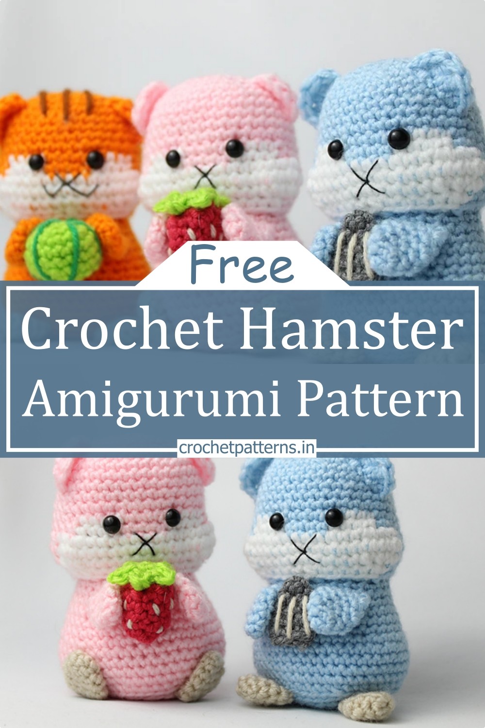 Crochet Hamster Amigurumi Pattern