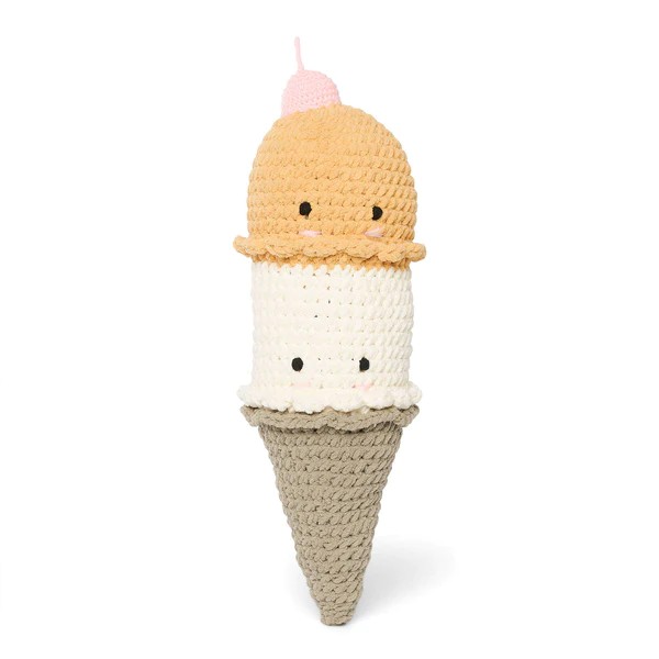 Crochet Ice Cream Cone Toy Pattern