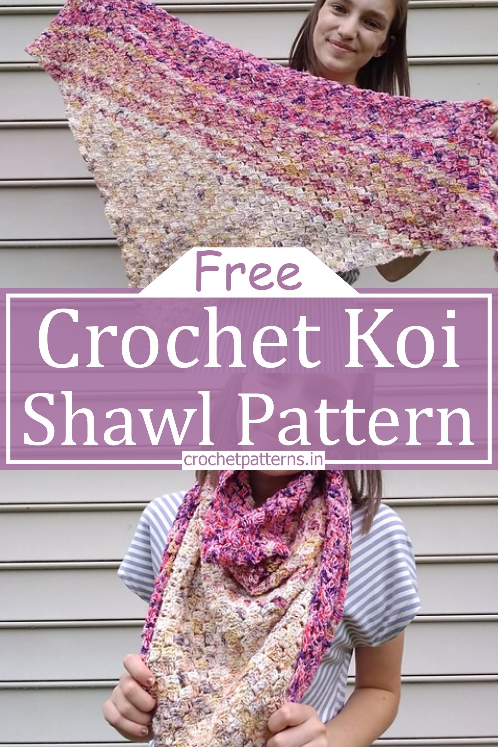 Crochet Koi Shawl Pattern