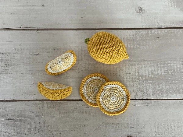 Crochet Lemon Amigurumi 3 Ways Pattern