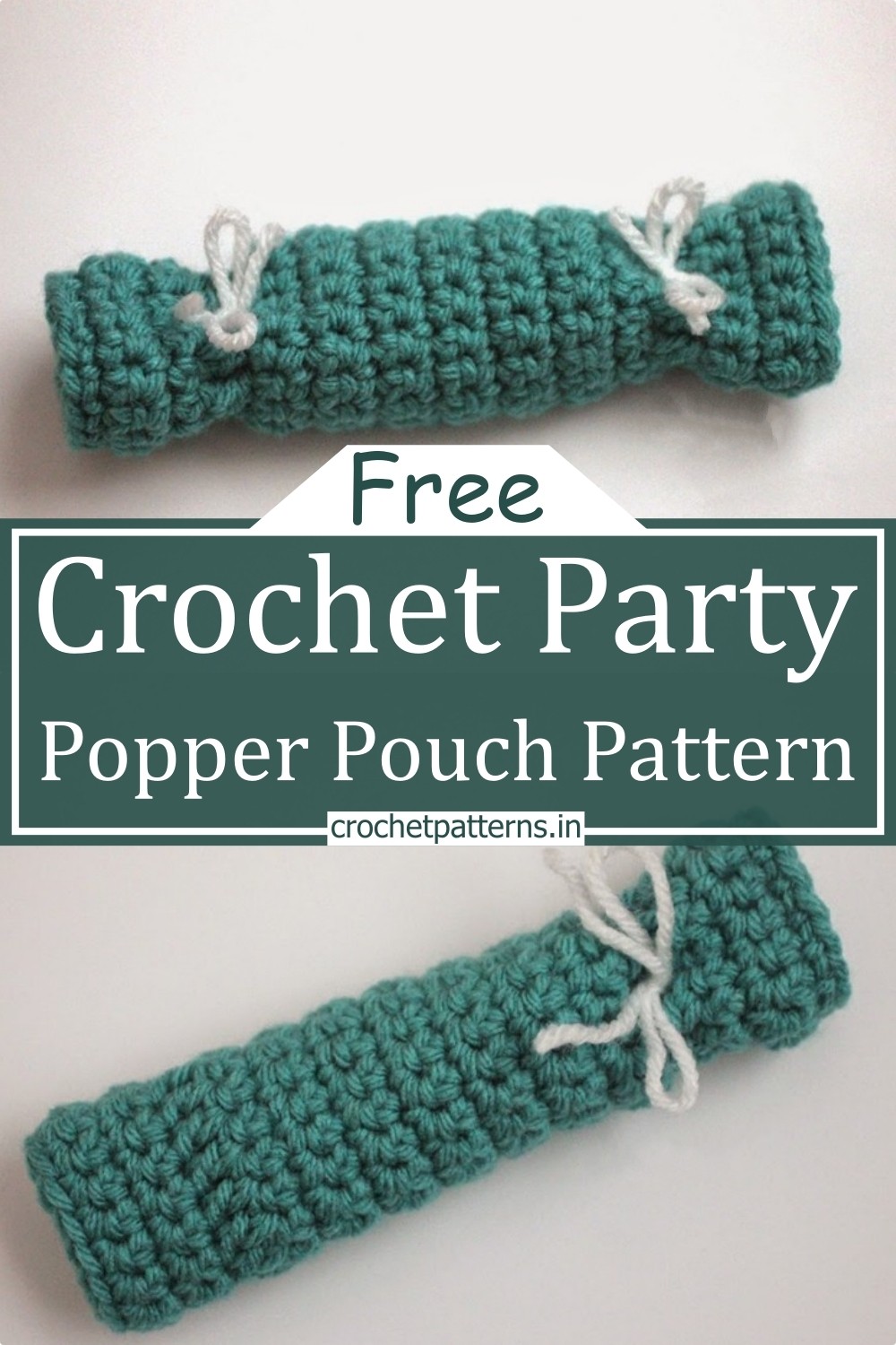 Crochet Party Popper Pouch Pattern