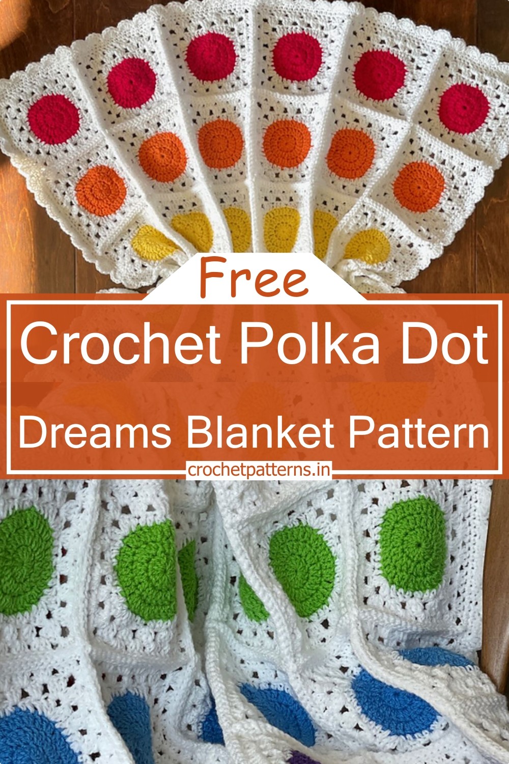 Crochet Polka Dot Dreams Blanket Pattern 