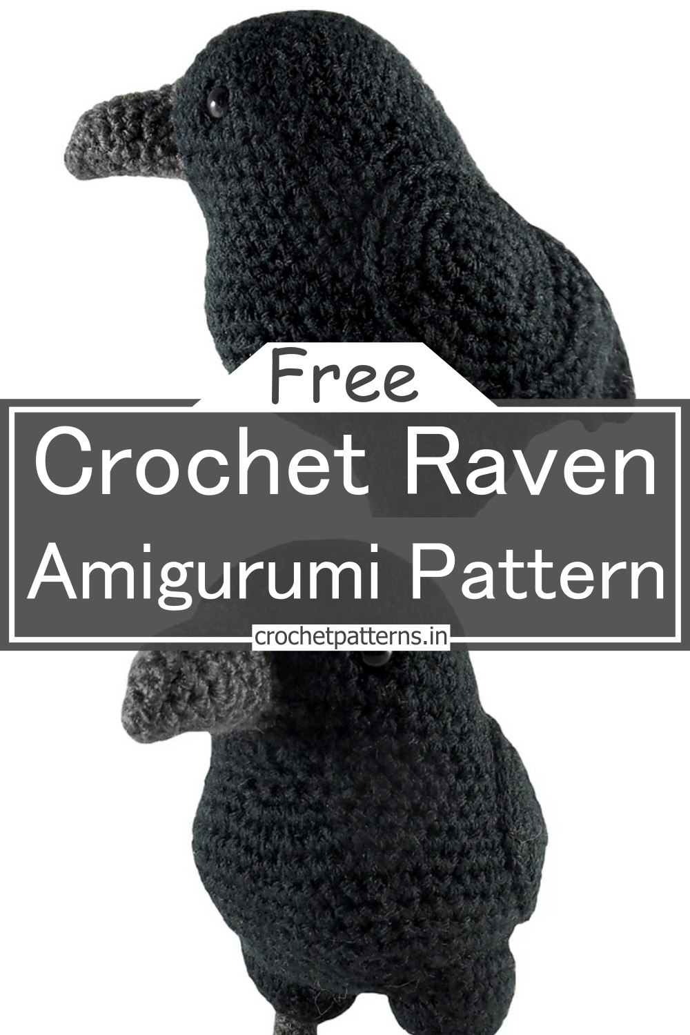 Crochet Raven Amigurumi Pattern