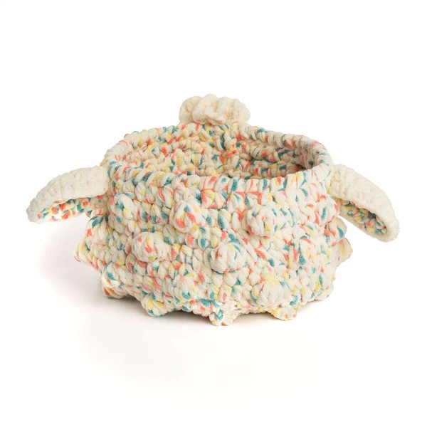Crochet Sheep Baa Baa Basket Pattern