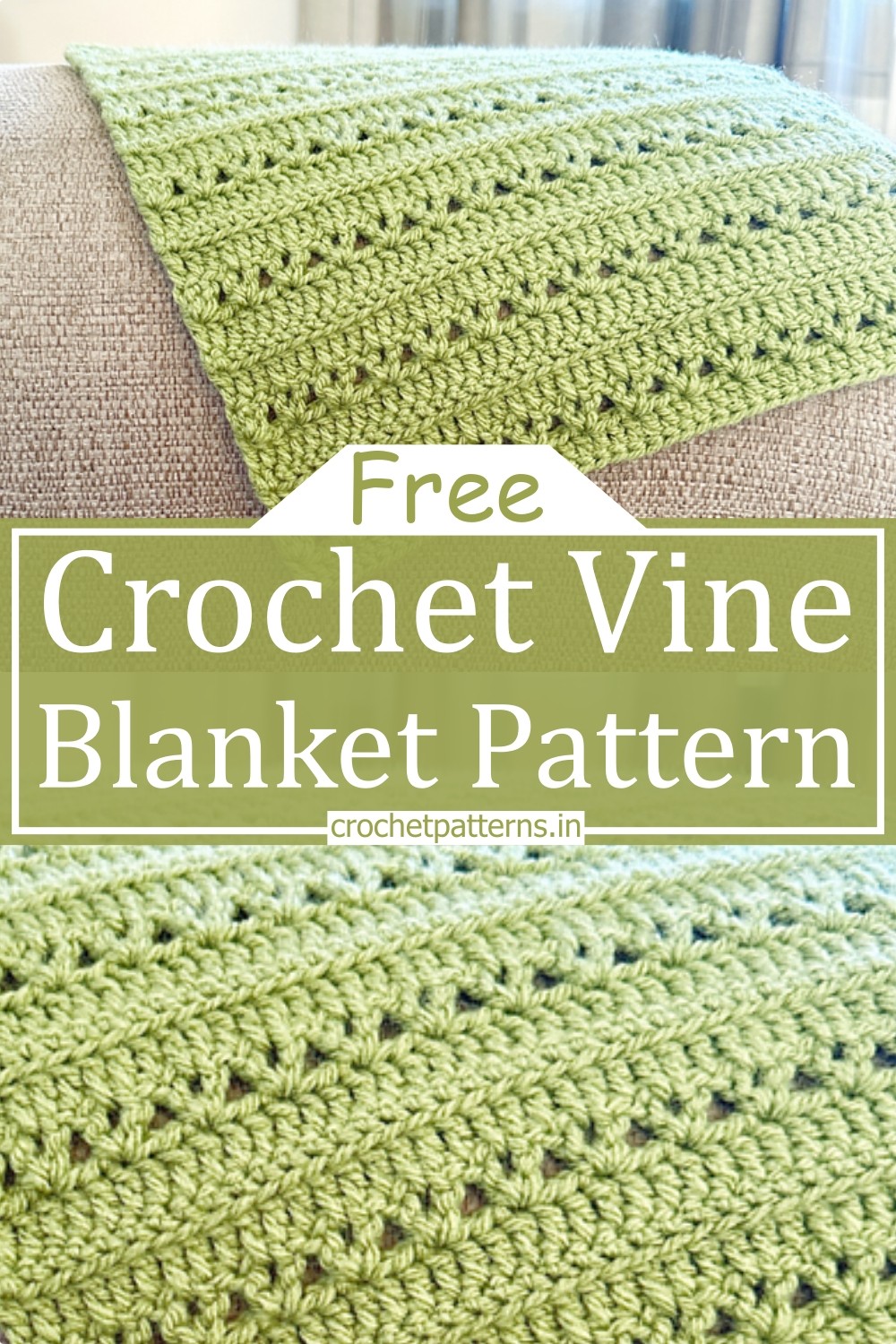 Crochet Vine Blanket Pattern