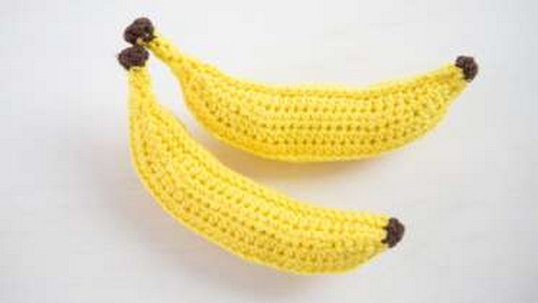Crocheted Banana Pattern