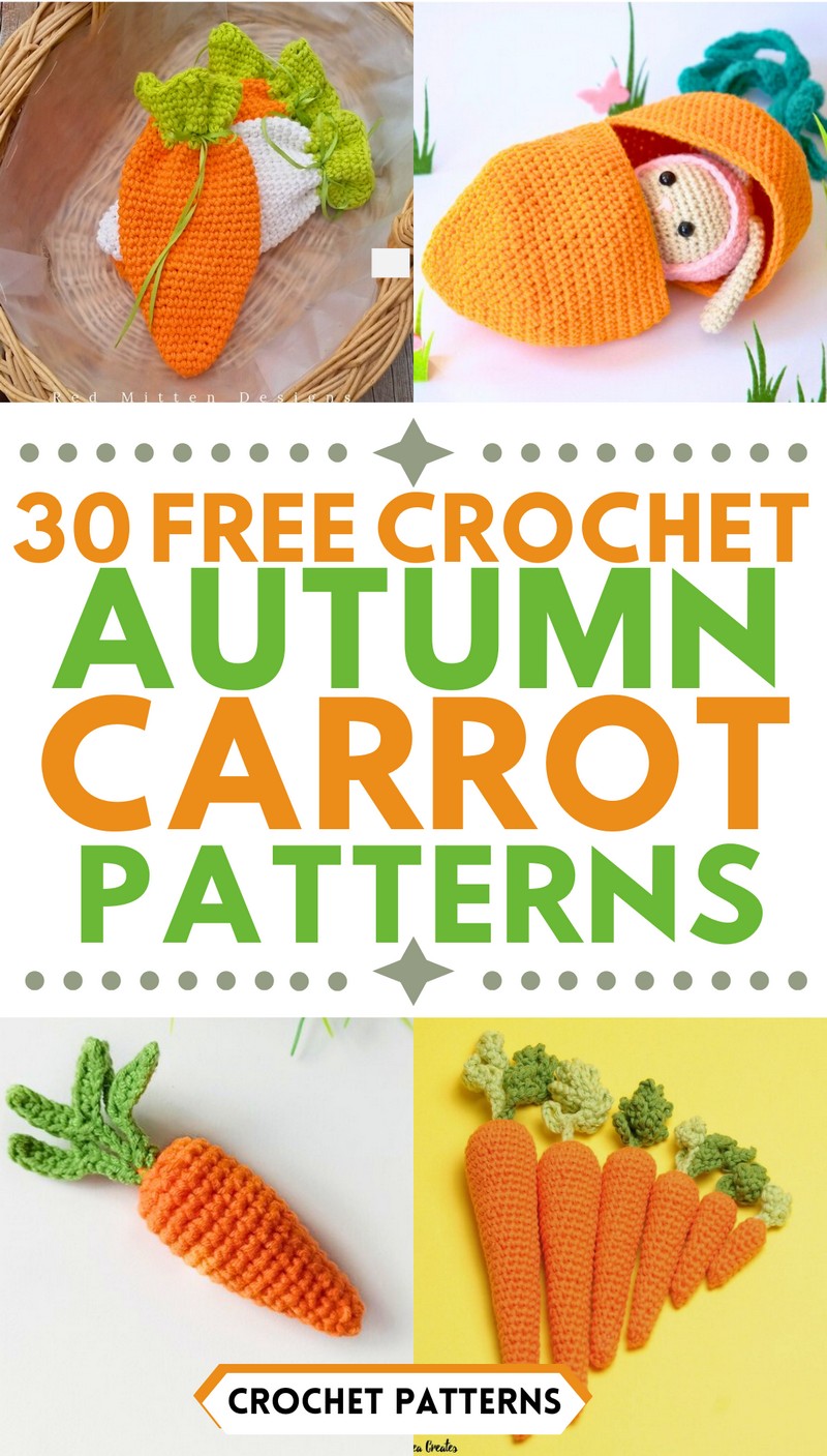 Free Crochet Carrot Patterns