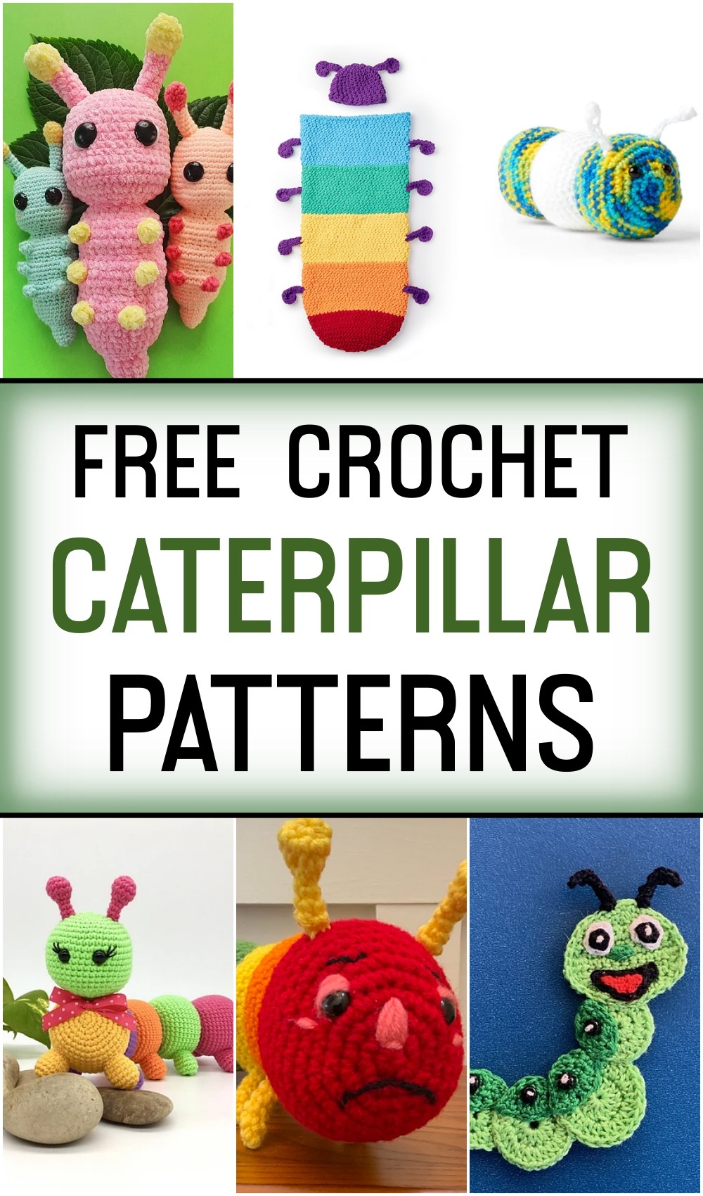 Free Crochet Caterpillar Patterns