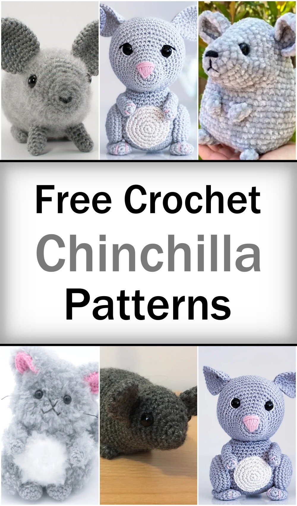 Crochet Chinchilla Patterns For Amigurumi 