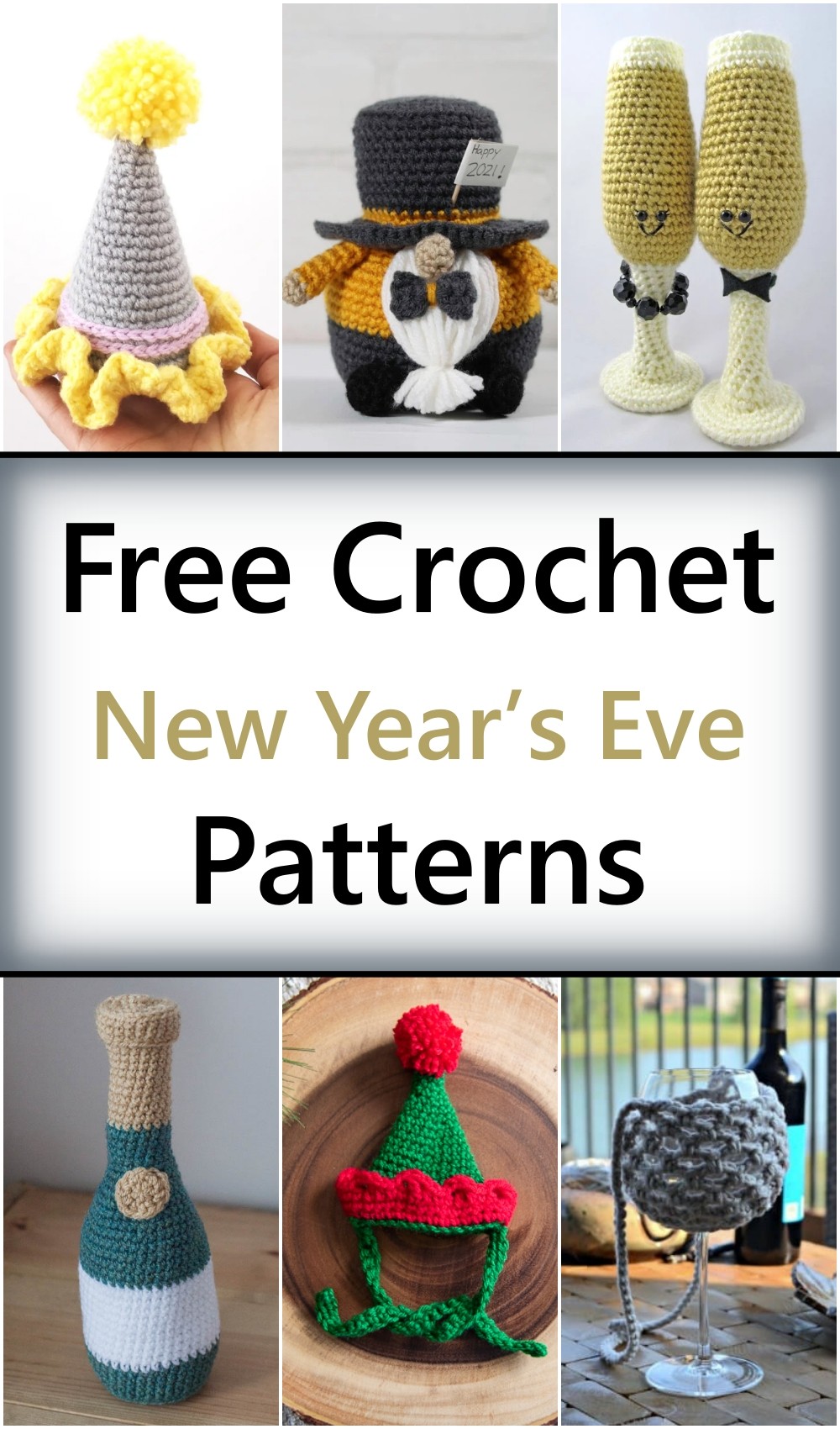 Free Crochet New Year’s Eve Patterns