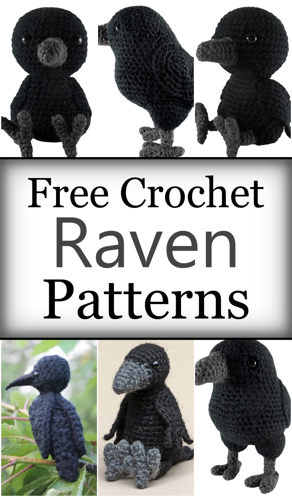 Free Crochet Raven Patterns