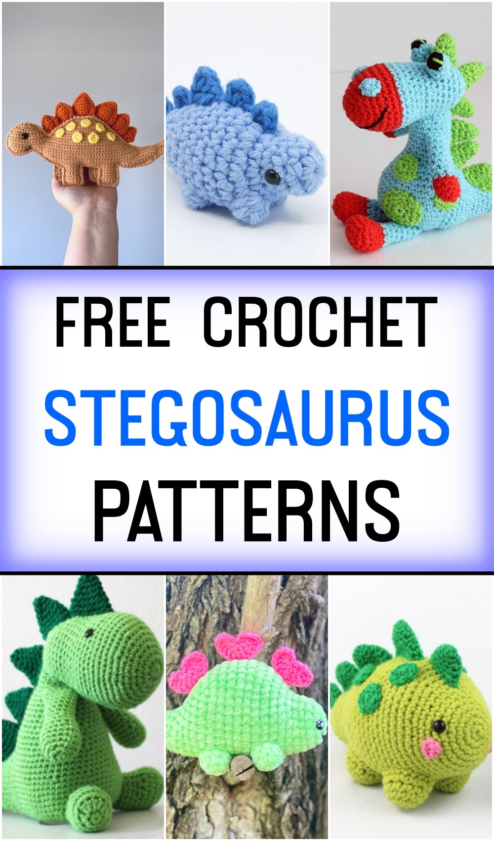 Free Crochet Stegosaurus Patterns