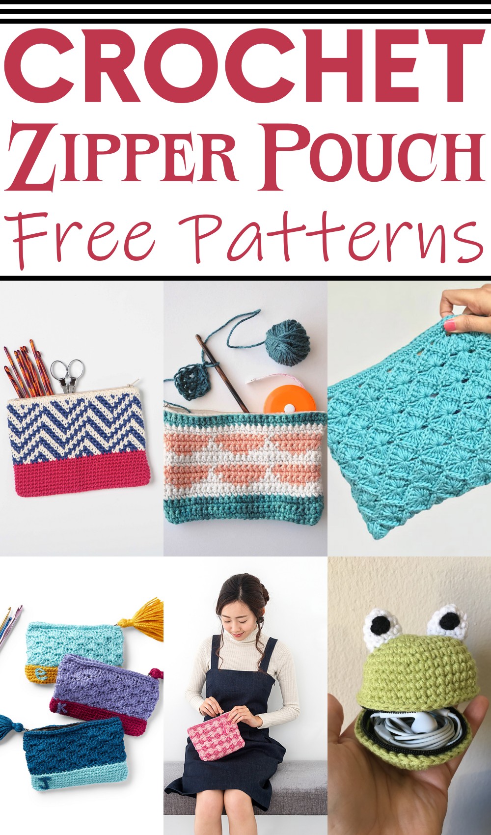 Free Crochet Zipper Pouch Patterns 1