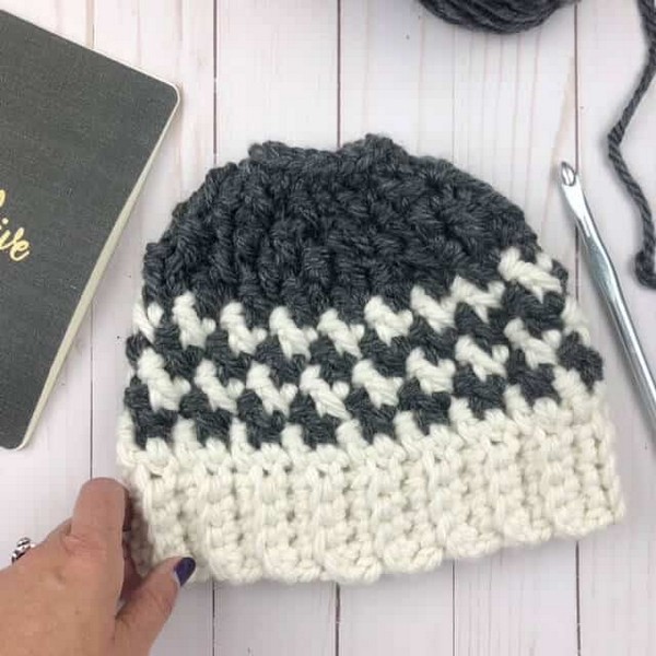 Kaydence Ponytail Hat Crochet Pattern
