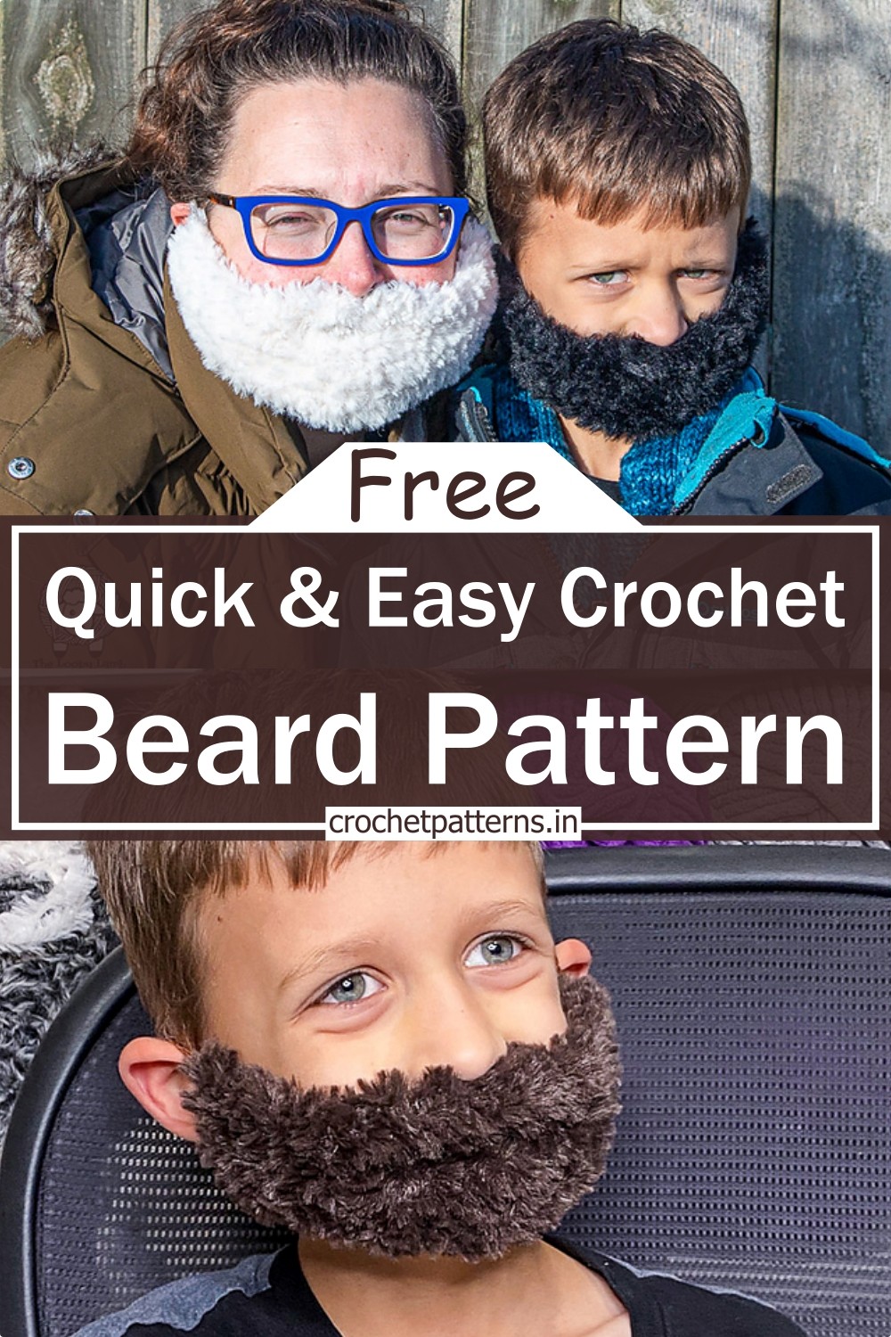 Quick & Easy Crochet Beard Pattern