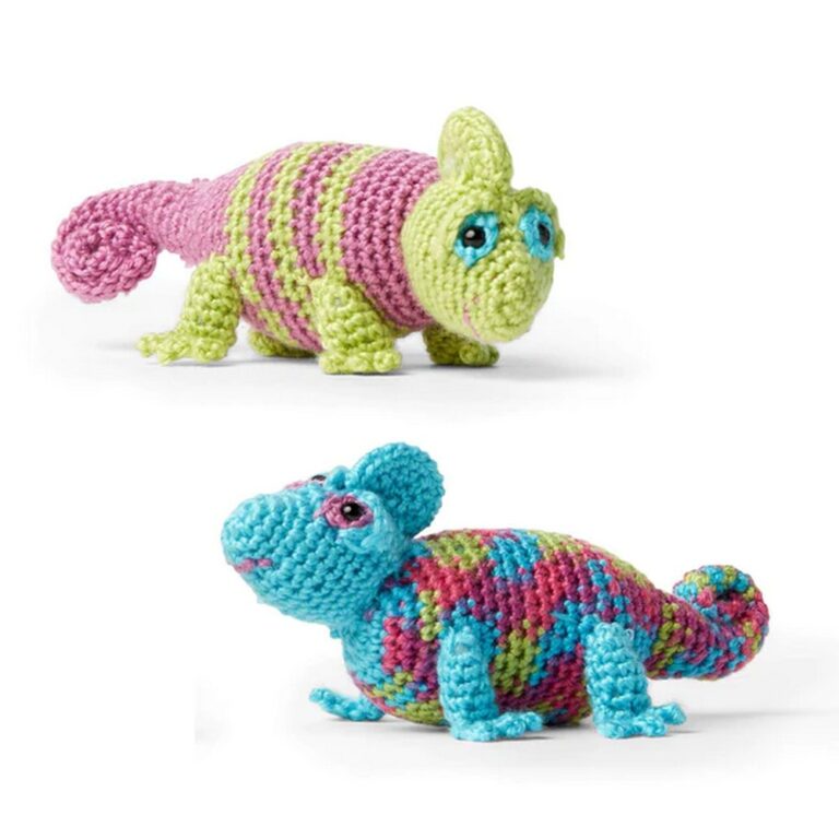 7 Free Crochet Chameleon Patterns (Fun & Creative)