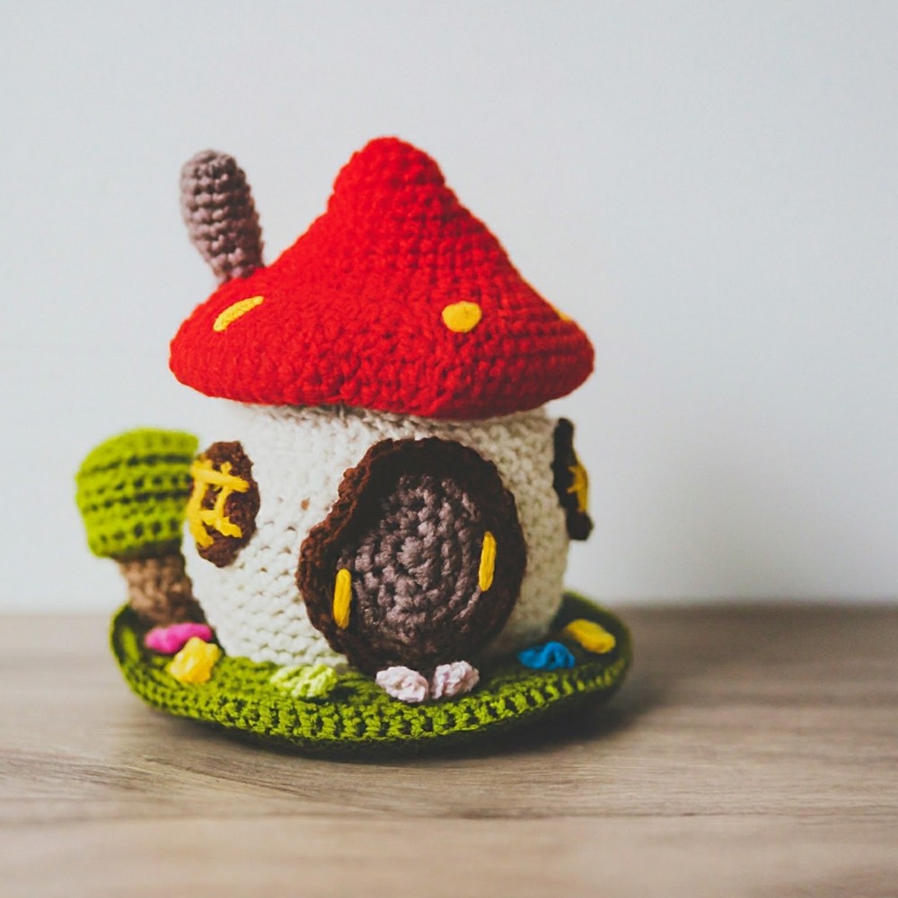 Crochet Fairy House