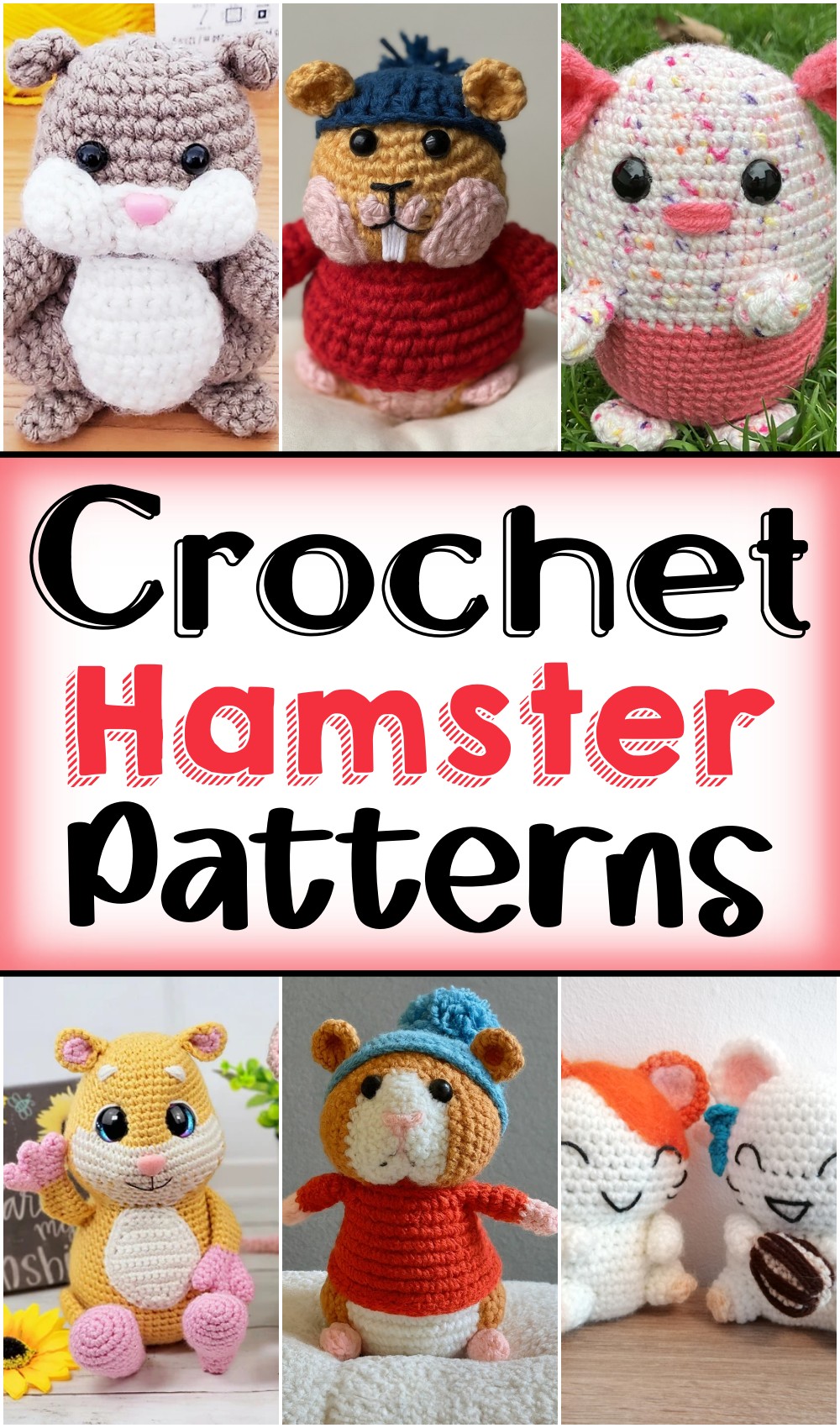 10 Free Crochet Hamster Patterns