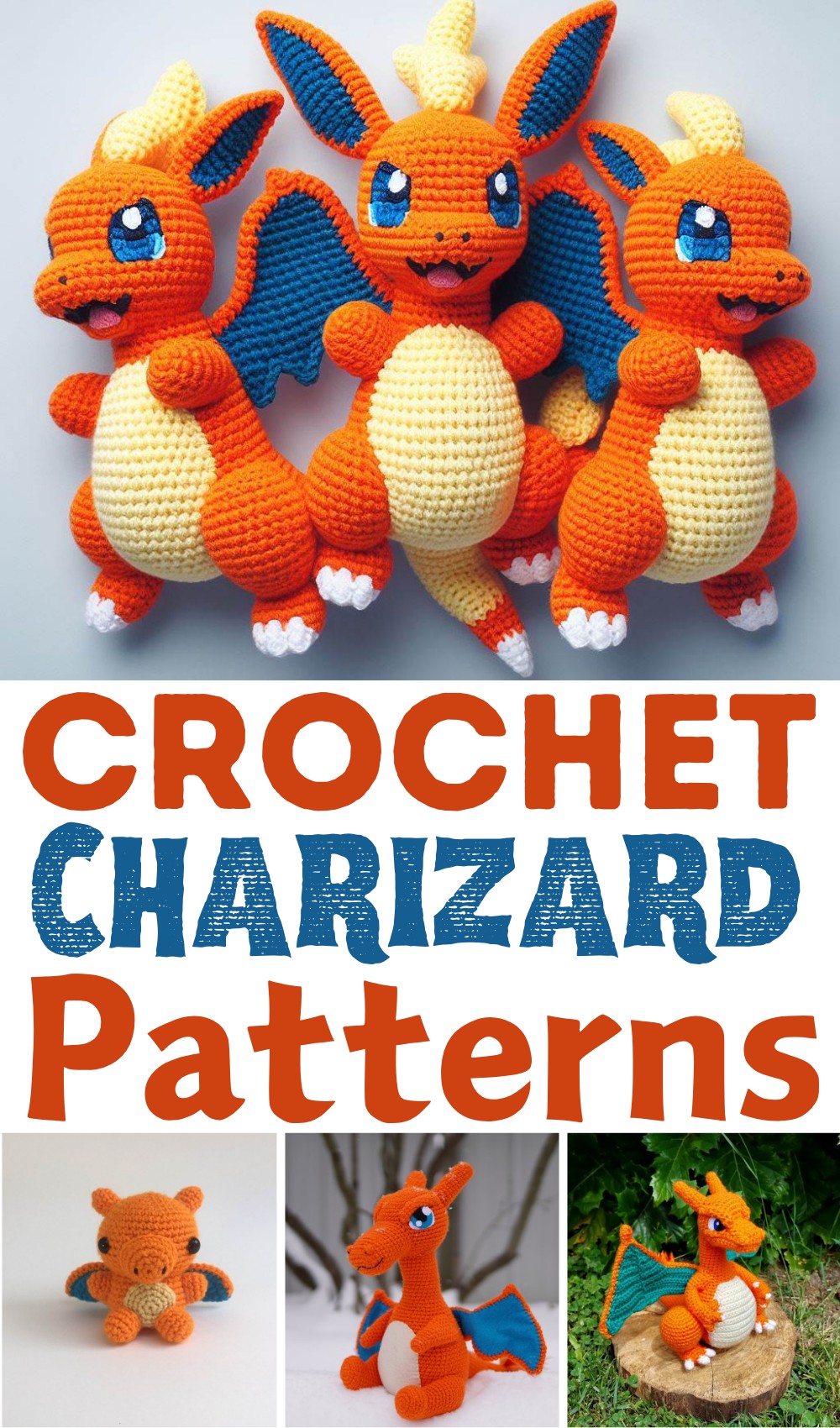 9 Crochet Charizard Patterns