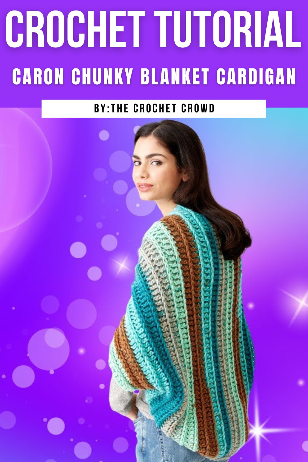 Caron Chunky Blanket Cardigan Pattern