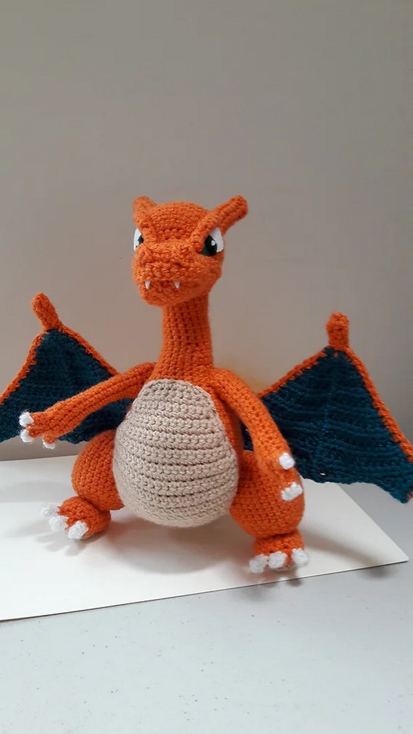 Charizard Pokemon Crochet