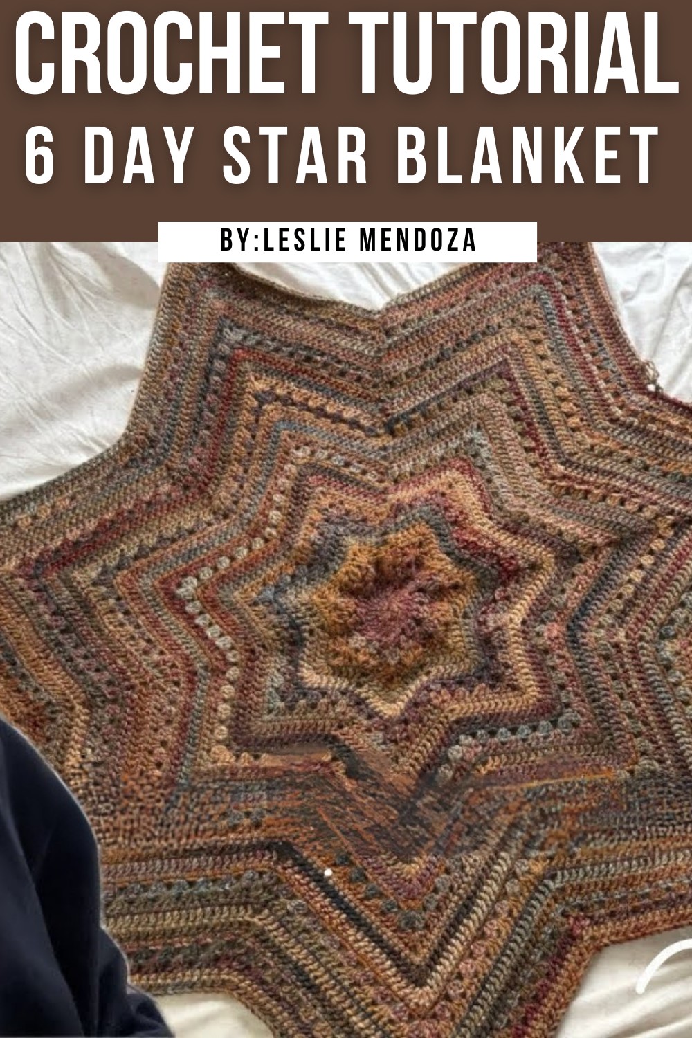 Crochet 6 Day Star Blanket
