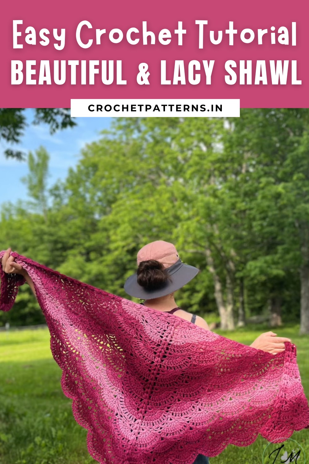 Crochet A Beautiful & Lacy Shawl