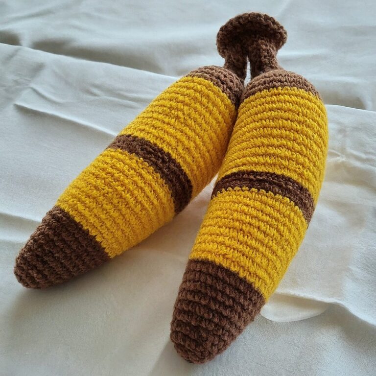 10 Free Crochet Banana Patterns For To Make for Fruit Lovers