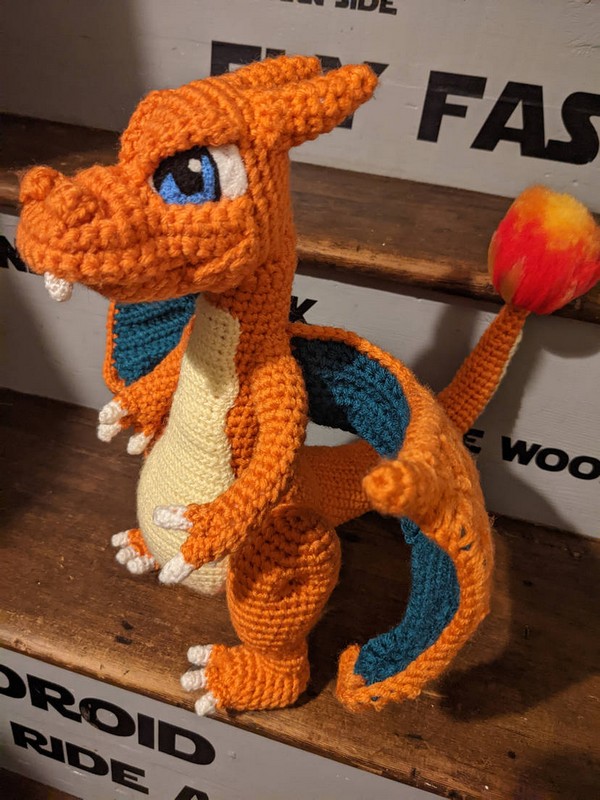 Crochet Charizard Pokemon