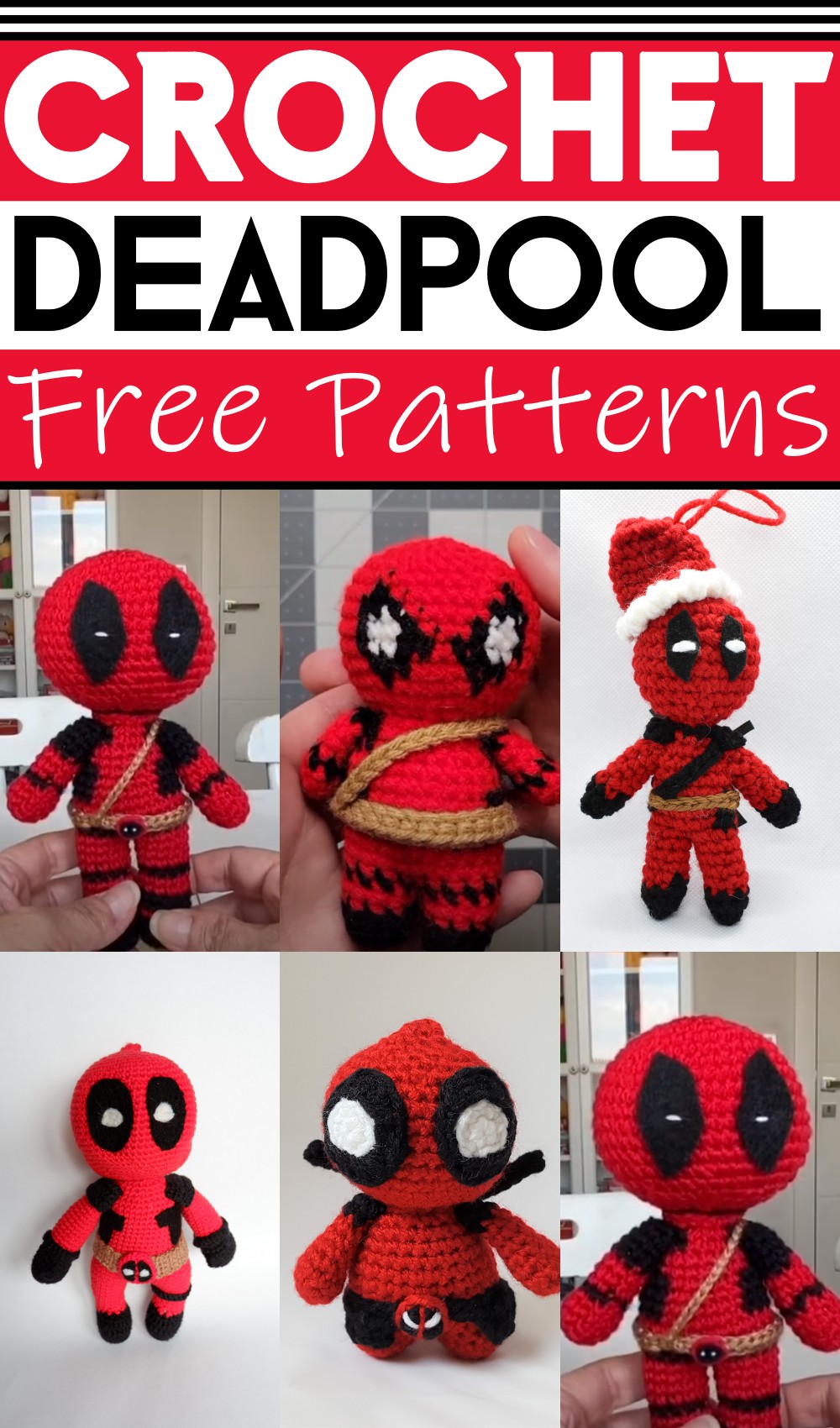 Crochet Deadpool Patterns