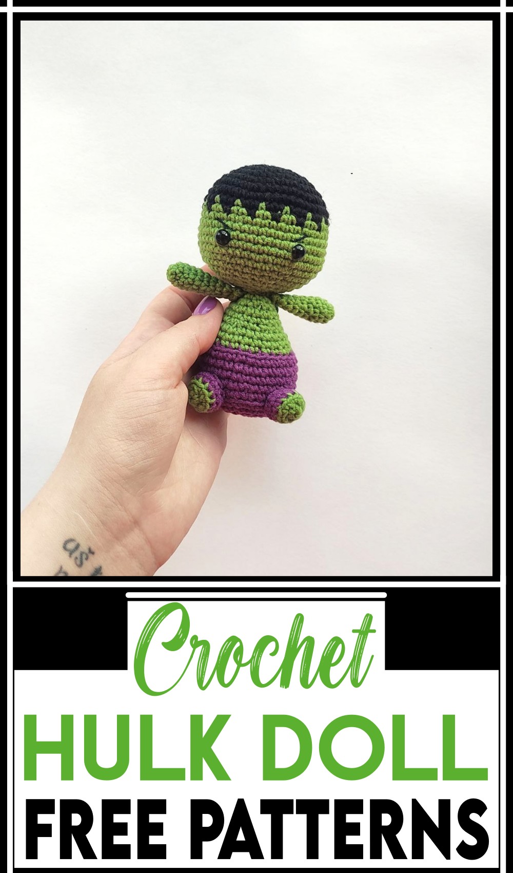Crochet Hulk Doll