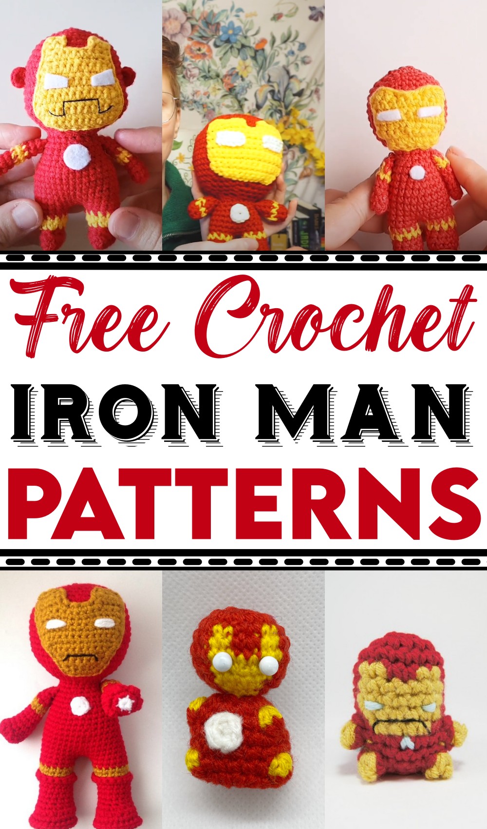Crochet Iron Man Patterns 1
