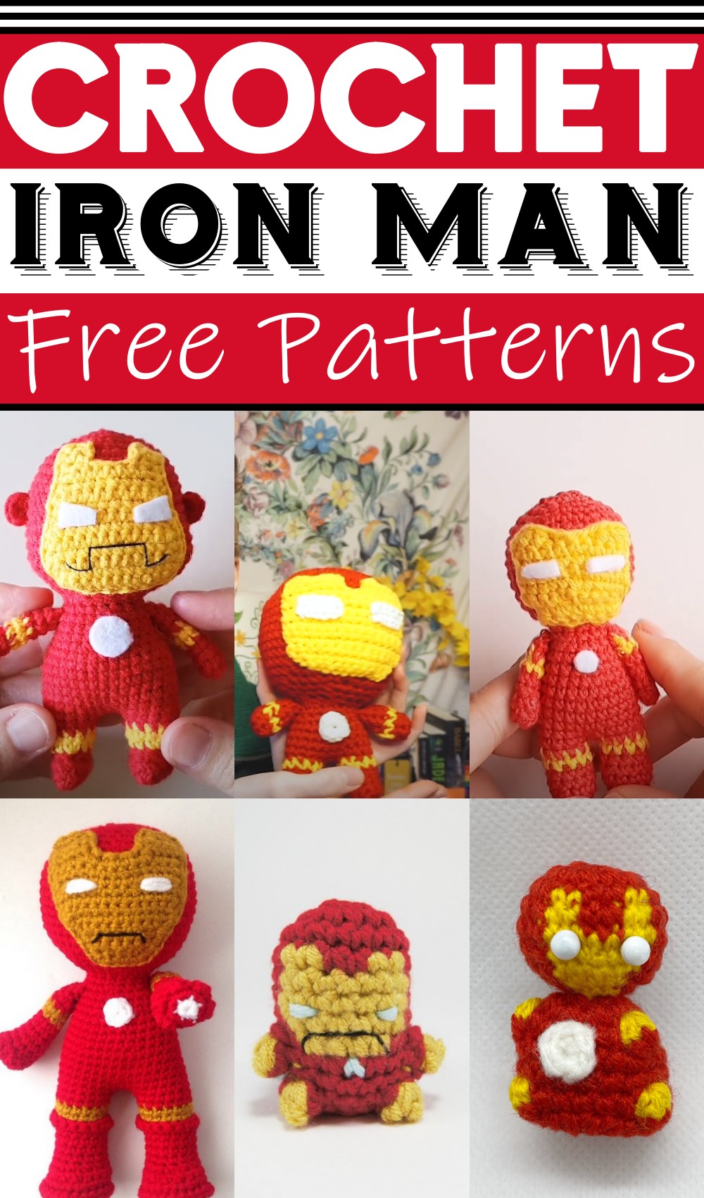 Crochet Iron Man Patterns